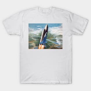 Space Shuttle Concept Art T-Shirt